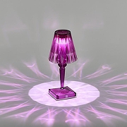 Настольная лампа ST-Luce Sparkle SL1010.704.01 цвет плафона/подвески Фиолетовый, цвет арматуры Фиолетовый-4