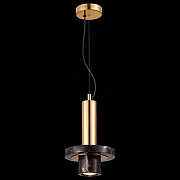 Подвесной светильник ST-Luce P1etra SL1210.403.01 цвет плафона/подвески Черный, цвет арматуры Золото-3