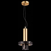 Подвесной светильник ST-Luce P1etra SL1210.403.01 цвет плафона/подвески Черный, цвет арматуры Золото-4
