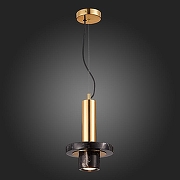 Подвесной светильник ST-Luce P1etra SL1210.403.01 цвет плафона/подвески Черный, цвет арматуры Золото-5