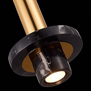 Подвесной светильник ST-Luce P1etra SL1210.403.01 цвет плафона/подвески Черный, цвет арматуры Золото-8