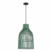 Подвесной светильник ST-Luce Cesta SL1513.503.01 цвет плафона/подвески Зеленый, цвет арматуры Белый-2