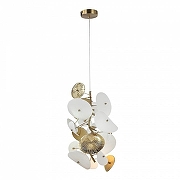 Люстра ST-Luce Dahl1a SL1518.303.05 цвет плафона/подвески Белый, Латунь, цвет арматуры Латунь-2
