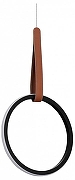 Подвесной светильник ST-Luce Shape SL6131.403.12 цвет плафона/подвески Черный, цвет арматуры Терракот, Черный