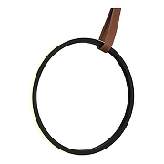 Подвесной светильник ST-Luce Shape SL6131.403.20 цвет плафона/подвески Черный, цвет арматуры Терракот, Черный-3