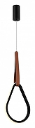 Подвесной светильник ST-Luce Shape SL6131.413.12 цвет плафона/подвески Черный, цвет арматуры Терракот, Черный-1