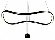 Подвесной светильник ST-Luce Or1one SL6209.403.40 цвет плафона/подвески Белый, Черный, цвет арматуры Черный