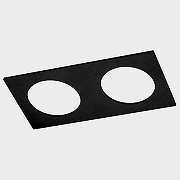 Рамка на 2 светильника Italline SP SP 02 black цвет Черный
