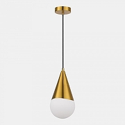Подвесной светильник EVOLUCE F1or1 SLE1197-203-01 цвет плафона/подвески Белый, цвет арматуры Золото-4