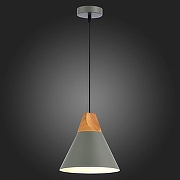 Подвесной светильник EVOLUCE Mod1ca SLE125113-01 цвет плафона/подвески Коричневый, Серый, цвет арматуры Серый-4