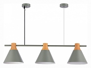 Подвесной светильник EVOLUCE Mod1ca SLE125113-03 цвет плафона/подвески Коричневый, Серый, цвет арматуры Серый-1