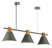 Подвесной светильник EVOLUCE Mod1ca SLE125113-03 цвет плафона/подвески Коричневый, Серый, цвет арматуры Серый-2