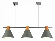 Подвесной светильник EVOLUCE Mod1ca SLE125113-03 цвет плафона/подвески Коричневый, Серый, цвет арматуры Серый-3