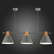 Подвесной светильник EVOLUCE Mod1ca SLE125113-03 цвет плафона/подвески Коричневый, Серый, цвет арматуры Серый-5