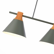 Подвесной светильник EVOLUCE Mod1ca SLE125113-03 цвет плафона/подвески Коричневый, Серый, цвет арматуры Серый-7