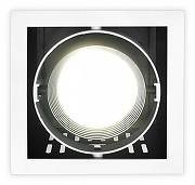 Встраиваемый светильник Ambrella Light Cardano T811 BK/CH 12W 4200K цвет Белый, Черный-2