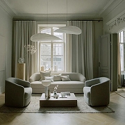 Подвесной светильник Imperiumloft Tense tense01 цвет плафона/подвески Белый, цвет арматуры Черный-6