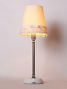 Настольная лампа Manne Manne TL.7712-1CRW цвет плафона/подвески Бежевый, цвет арматуры Хром-1