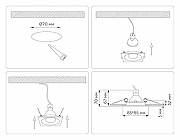 Встраиваемый светильник Ambrella Light TN TN102811 цвет Белый-6