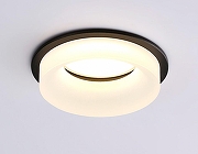 Встраиваемый светильник Ambrella Light TN TN1303 цвет плафона/подвески Белый, цвет арматуры Черный-1