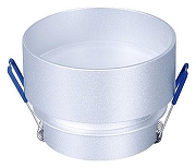 Встраиваемый светильник Ambrella Light TN TN191 цвет плафона/подвески Серебро, цвет арматуры Белый-1