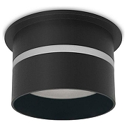 Встраиваемый светильник Ambrella Light TN TN196 цвет плафона/подвески Черный, цвет арматуры Черный