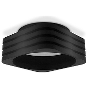 Встраиваемый светильник Ambrella Light TN TN306 цвет плафона/подвески Черный, цвет арматуры Черный