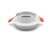 Встраиваемый светильник Ambrella Light TN TN310 цвет плафона/подвески Белый, цвет арматуры Белый-3