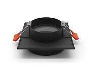 Встраиваемый светильник Ambrella Light TN TN315 цвет плафона/подвески Черный, цвет арматуры Черный-3