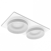 Встраиваемый светильник Ambrella Light TN TN318 цвет плафона/подвески Белый, цвет арматуры Белый