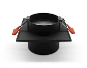 Встраиваемый светильник Ambrella Light TN TN326 цвет плафона/подвески Черный, цвет арматуры Черный-3