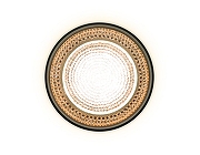 Встраиваемый светильник Ambrella Light TN TN348 цвет плафона/подвески Оранжевый, цвет арматуры Черный-2