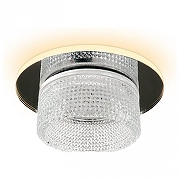 Встраиваемый светильник Ambrella Light TN TN350 цвет плафона/подвески Прозрачный, цвет арматуры Хром