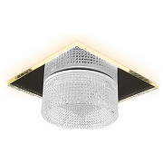 Встраиваемый светильник Ambrella Light TN TN355 цвет плафона/подвески Прозрачный, цвет арматуры Хром