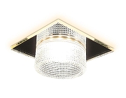 Встраиваемый светильник Ambrella Light TN TN355 цвет плафона/подвески Прозрачный, цвет арматуры Хром-1