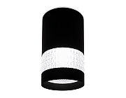 Накладной светильник Ambrella Light TN TN374 цвет плафона/подвески Прозрачный, Хром, цвет арматуры Черный-1