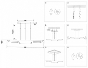 Подвесной светильник Ambrella Light TN TN5155 цвет плафона/подвески Белый, цвет арматуры Белый-7