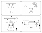 Встраиваемый светильник Ambrella Light TN TN51824 цвет Белый-6