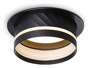 Встраиваемый светильник Ambrella Light TN TN5219 цвет плафона/подвески Белый, Черный, цвет арматуры Черный