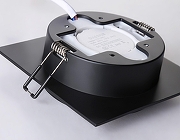 Встраиваемый светильник Ambrella Light TN TN5222 цвет плафона/подвески Белый, Черный, цвет арматуры Черный-3