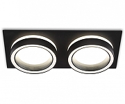 Встраиваемый светильник Ambrella Light TN TN52424 цвет плафона/подвески Черный, цвет арматуры Черный