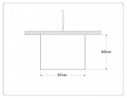 Накладной светильник Ambrella Light TN TN52892 цвет белый песок-7