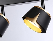 Спот Ambrella Light TN TN71237 цвет плафона/подвески Золото, Черный, цвет арматуры Черный-3