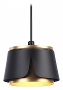 Подвесной светильник Ambrella Light TN TN71247 цвет плафона/подвески Черный, Золото, цвет арматуры Черный