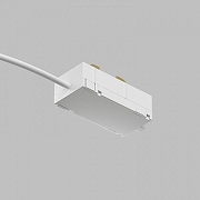 Токопровод концевой Denkirs Smart TR2100-WH цвет арматуры Белый-1