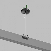 Подвес для трека Denkirs Smart TR2106-BK цвет арматуры Черный-2