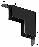 Соединитель угловой L-образный для треков встраиваемых Denkirs Smart TR2108-BK цвет арматуры Черный