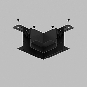 Соединитель угловой L-образный для треков встраиваемых Denkirs Smart TR2112-BK цвет арматуры Черный-2