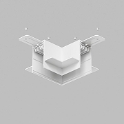 Соединитель угловой L-образный для треков встраиваемых Denkirs Smart TR2112-WH цвет арматуры Белый-2