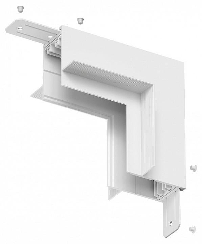 Соединитель угловой L-образный для треков встраиваемых Denkirs Smart TR2118-WH 